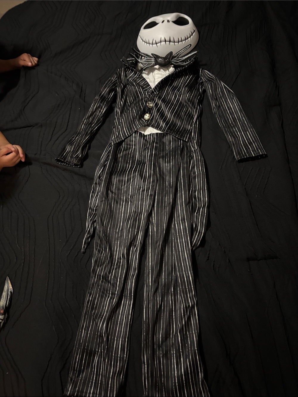 Disney Jack Skellington Pinstripe Pantsuit - Black & White